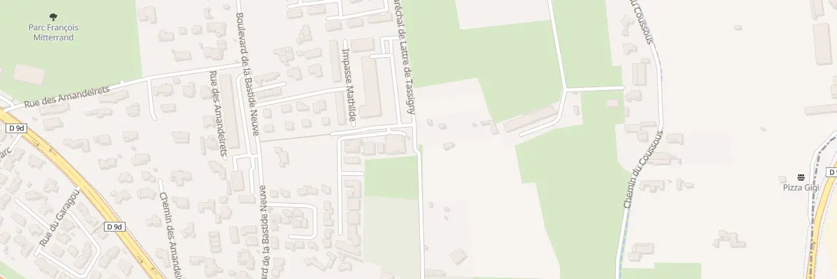 Plan du 9 Imp Hilaire Gigon à Châteauneuf-les-Martigues