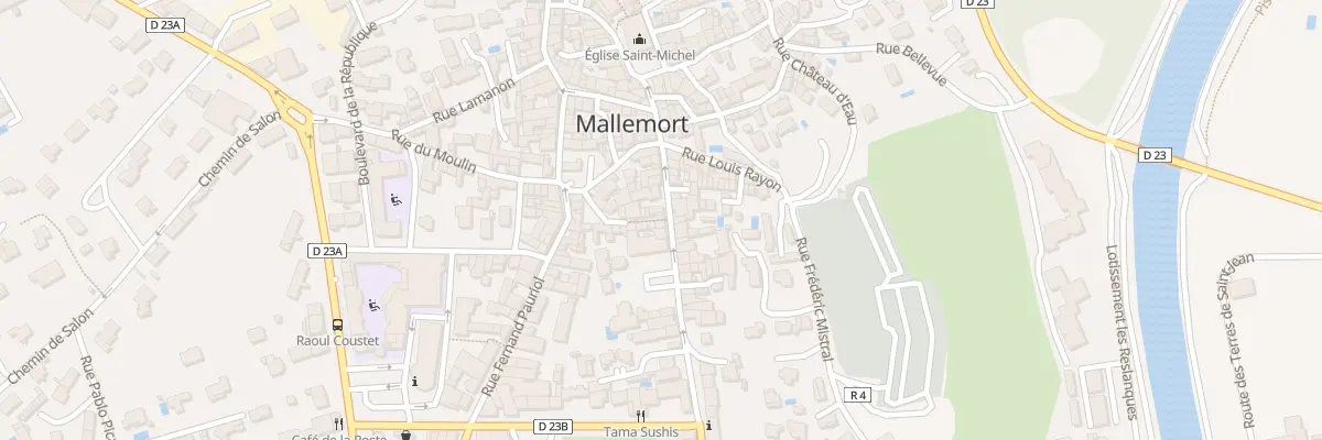 Plan du 36 Grand Rue à Mallemort
