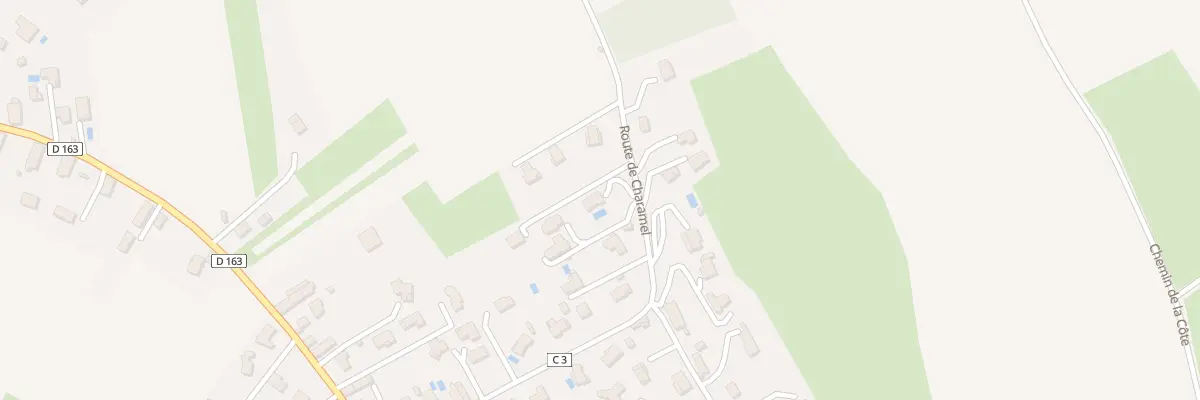 Plan du 81 Rte de Charamel à Frontonas
