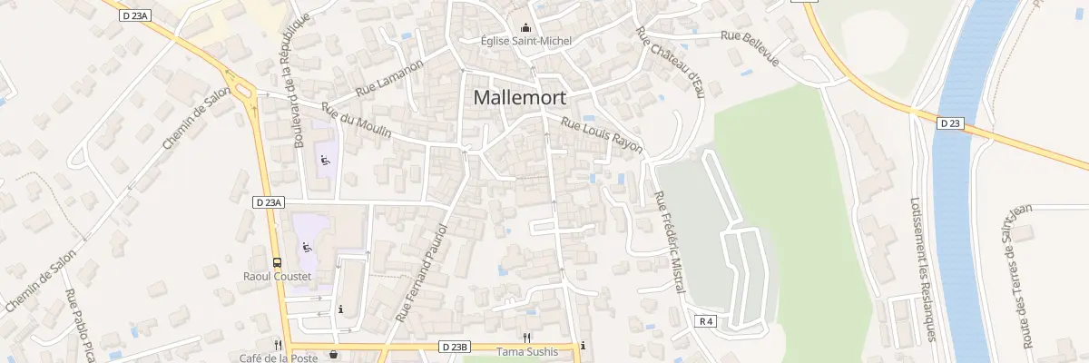 Plan du 38 Grand Rue à Mallemort