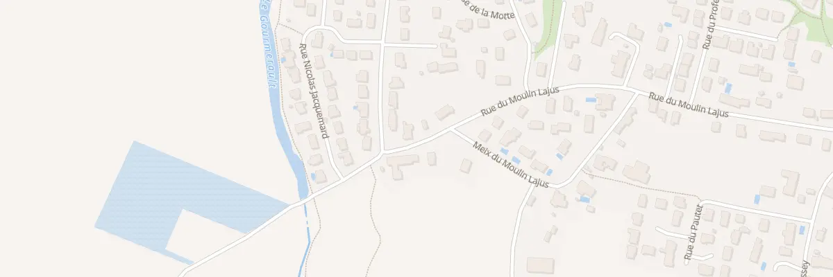 Plan du 50 Rue du Moulin Lajus à Arc-sur-Tille