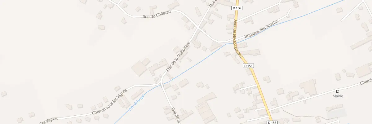 Plan du 366 Rue de la Guillotiére à Marcilloles