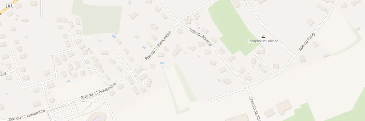 Plan du 1 Rue du 11 Novembre à Selongey