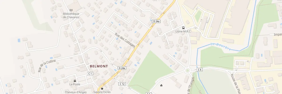 Plan du 34 Rue Joseph Mouraret à Chavanoz