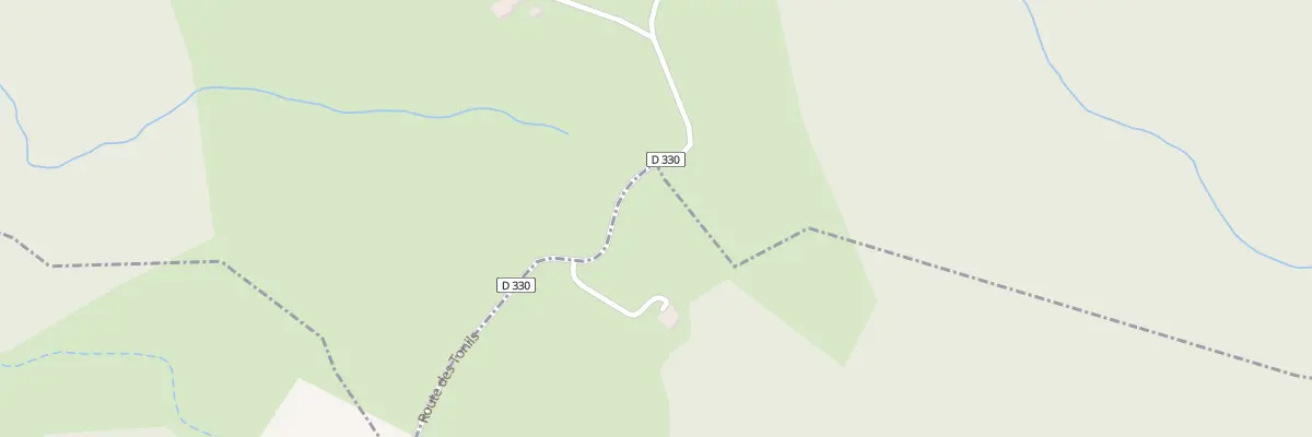 Plan du 2540 La Combe à Crupies