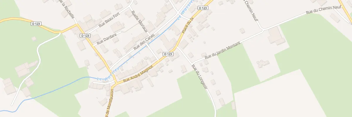 Plan du 6 Rue André Maginot à Brieulles-sur-Meuse