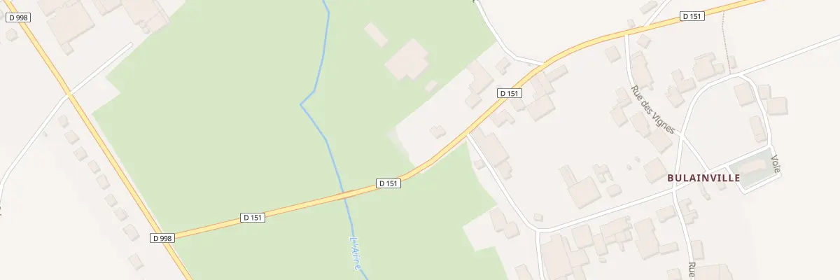 Plan du 1 Rte de Souilly à Nubécourt
