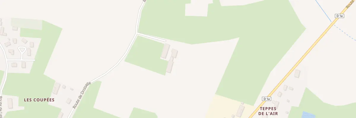 Plan du 410 Rte de Droiselle à Foissiat
