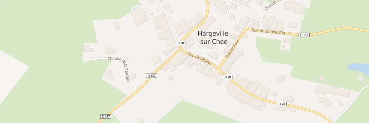 Plan du 1 Rue de l’Eglise d’Hargeville aux Hauts-de-Chée