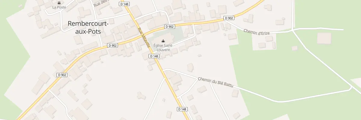 Plan du 4 Rue du Chanoine Joignon à Rembercourt-Sommaisne