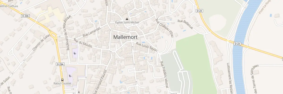 Plan du 6 Rue Louis Rayon à Mallemort