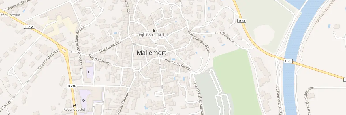 Plan du 8 Rue Raymond Jullian à Mallemort