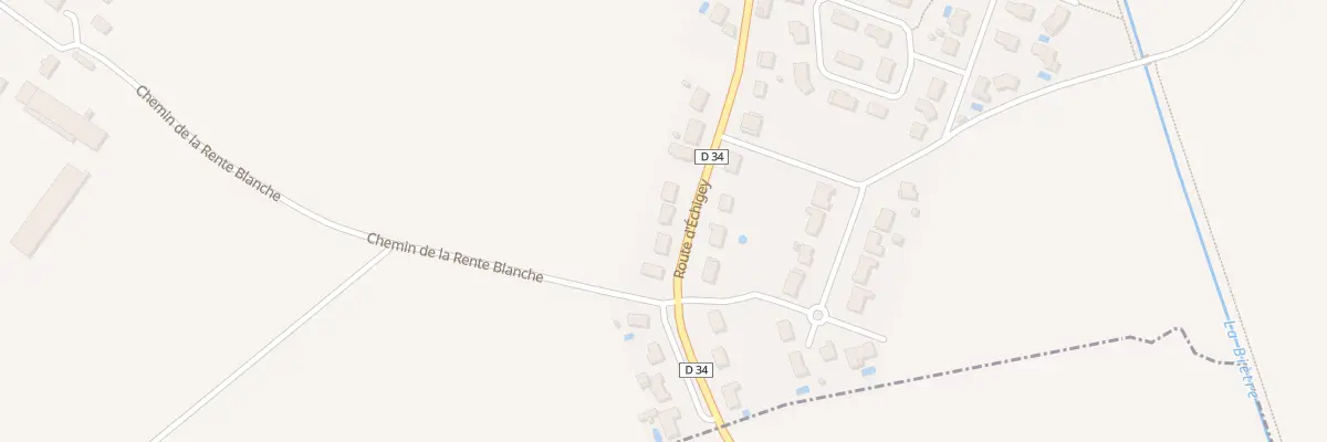 Plan du 28 Rte d’Echigey à Marliens
