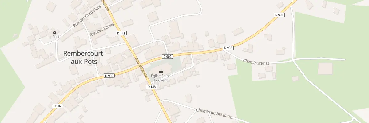 Plan du 1 Rue du Chanoine Joignon à Rembercourt-Sommaisne
