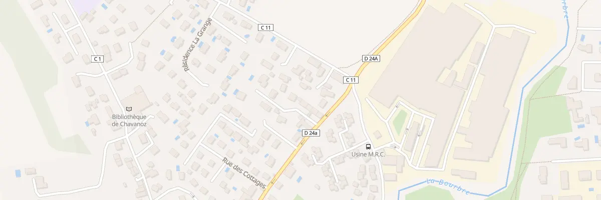 Plan du 5544 Rue Joseph Mouraret à Chavanoz