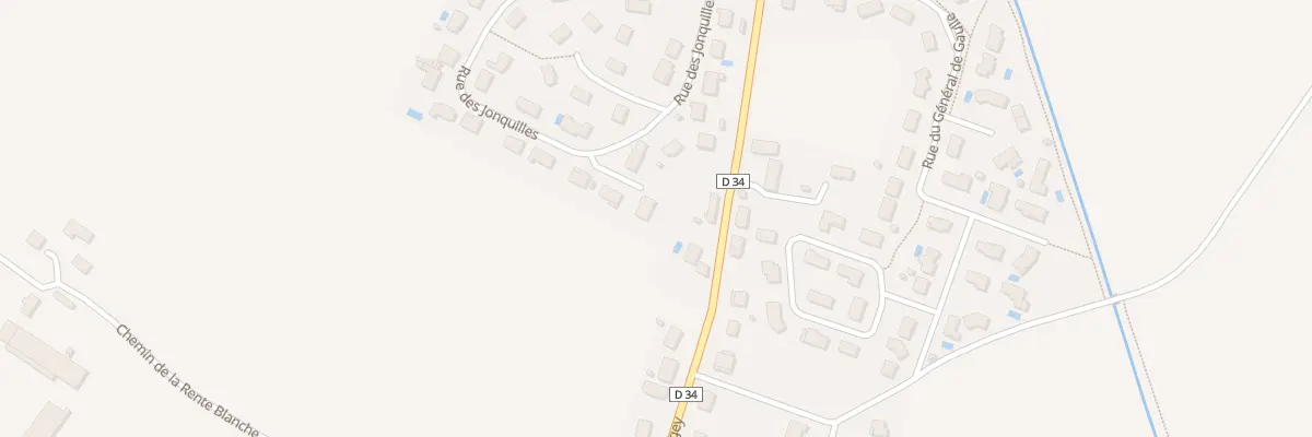 Plan du 40 Rue des Jonquilles à Marliens