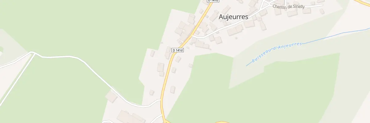 Plan du 12 Rue de la Petite Fontaine à Aujeurres