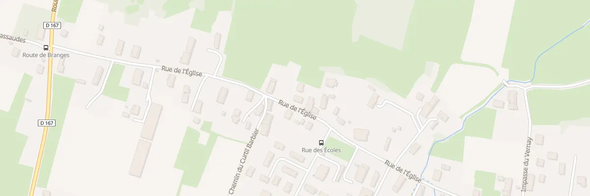 Plan du 988 Rue de l’Eglise à Sornay