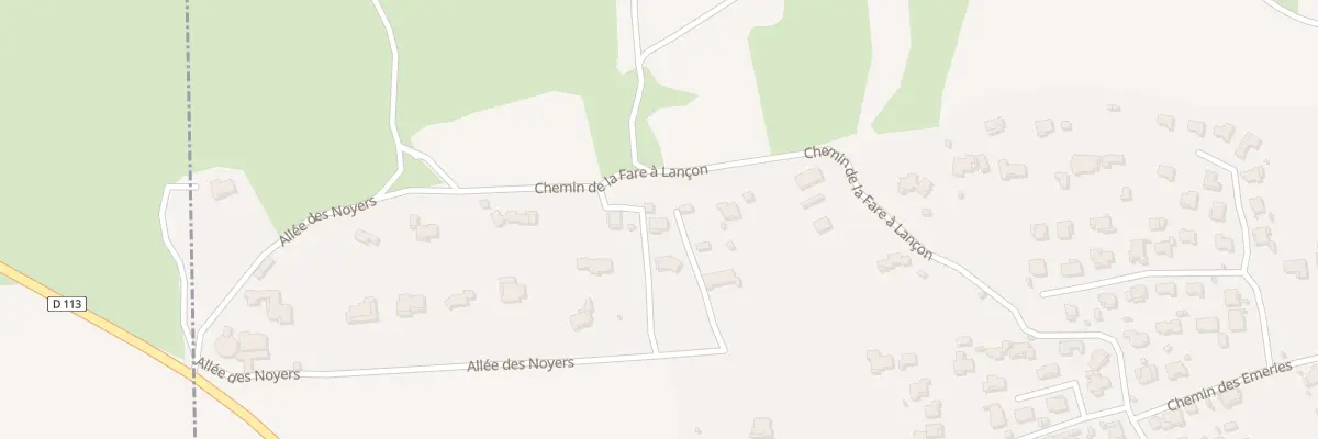 Plan du 335 All des Noyers à La Fare-les-Oliviers