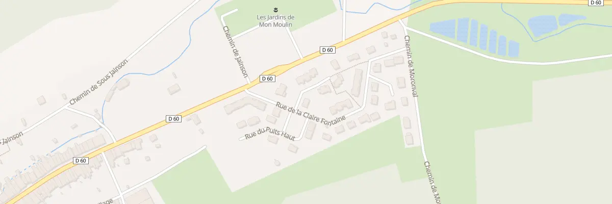 Plan du 1 All de la Mazelle à Thonnance-lès-Joinville