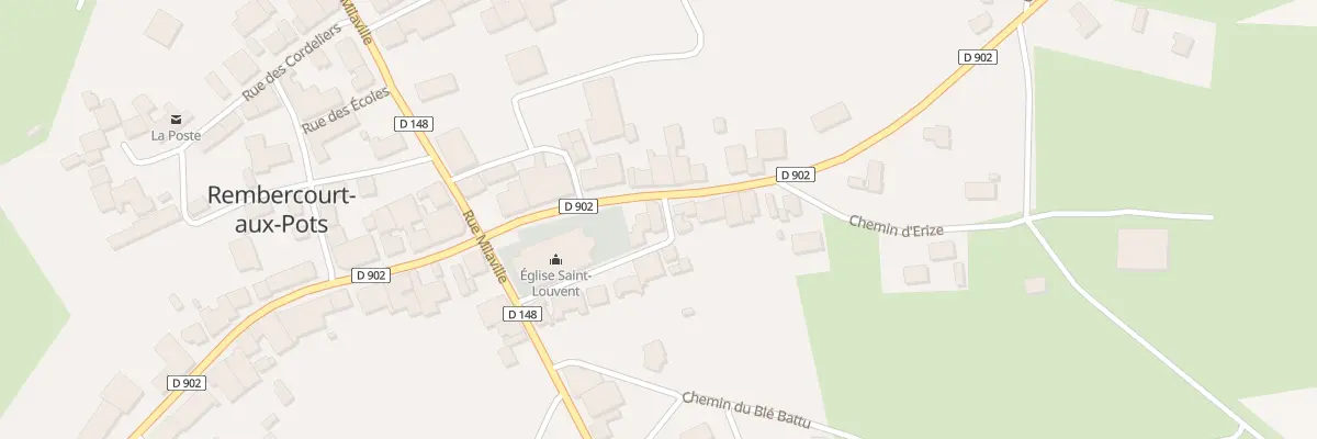 Plan du 3 Rue du Chanoine Joignon à Rembercourt-Sommaisne