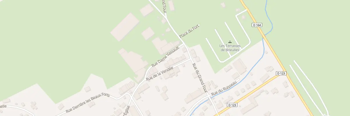 Plan du 12 Rue de la Vendée à Brieulles-sur-Meuse