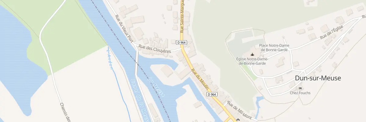 Plan du 39 Rue du Moulin à Dun-sur-Meuse