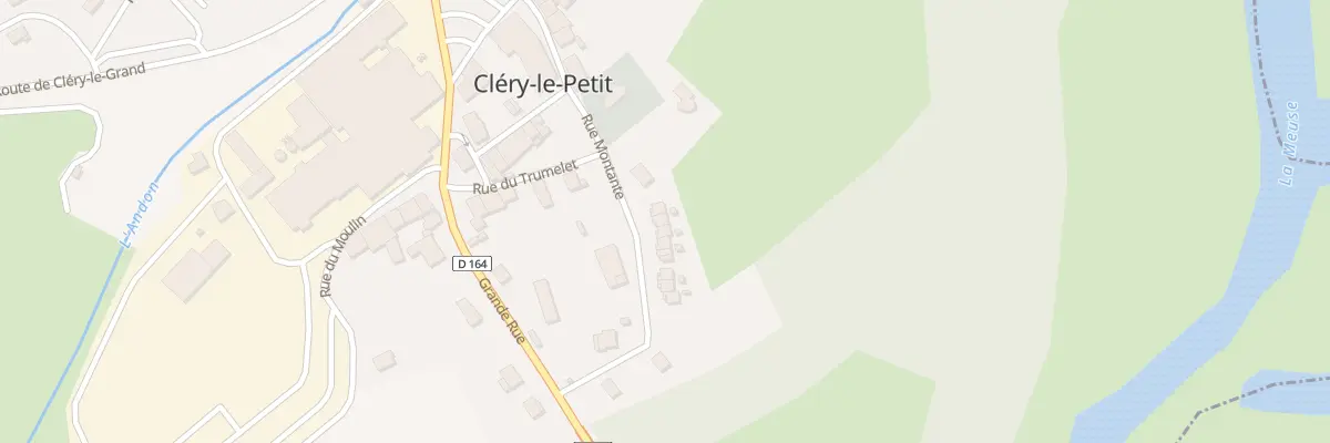 Plan du 15 Rue Montante à Cléry-le-Petit