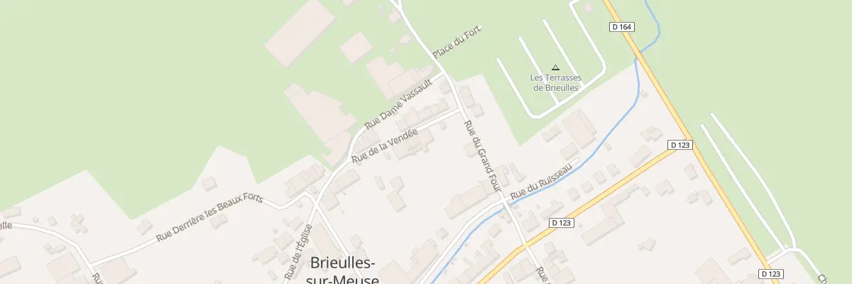 Plan du 9 Rue de la Vendée à Brieulles-sur-Meuse