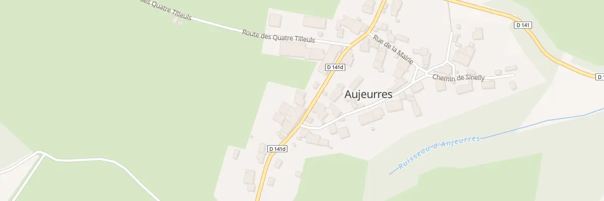 Plan du 5 Rue de la Petite Fontaine à Aujeurres