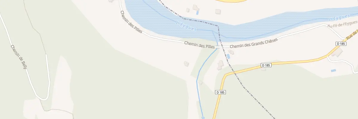 Plan du 5052 Bordette à Aubres