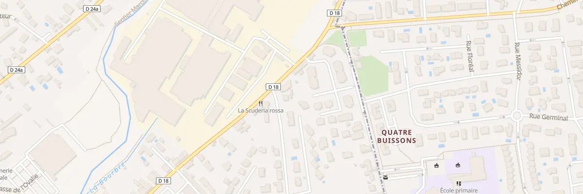 Plan du 34B Rue Giffard à Pont-de-Chéruy