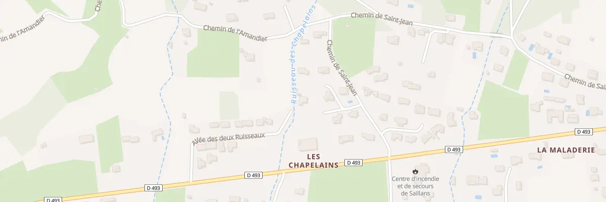 Plan du 85 All de Rochecourbe à Saillans