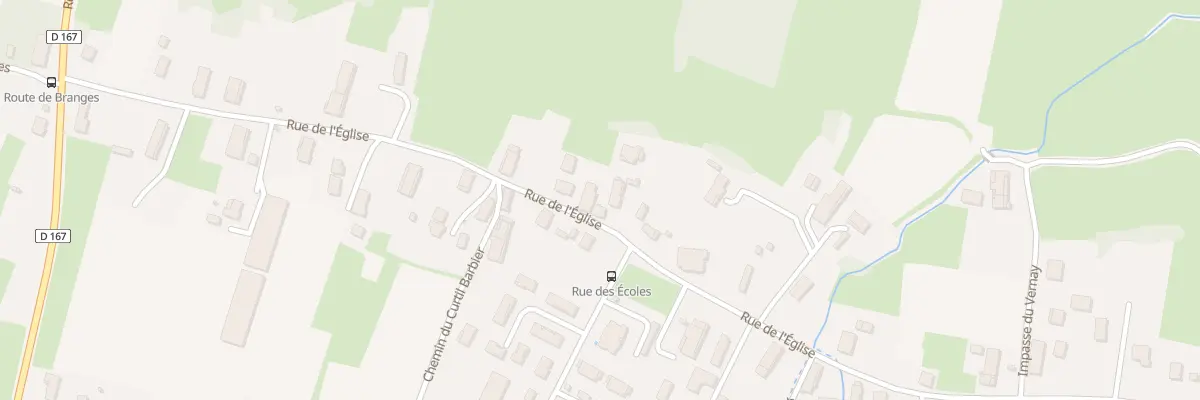 Plan du 944 Rue de l’Eglise à Sornay