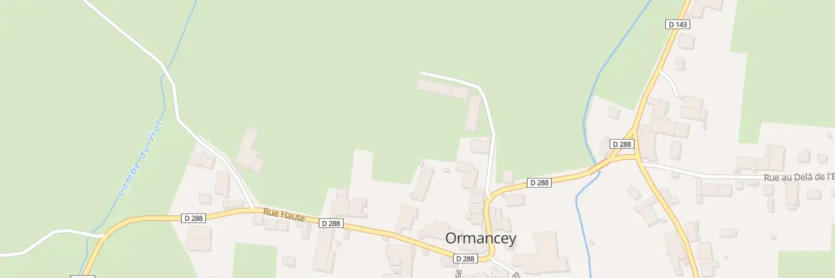 Plan du 7 Rue de la Suize à Ormancey
