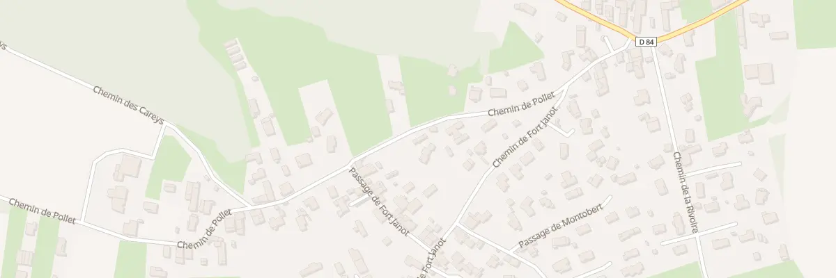 Plan du 13 Che de Pollet à Saint-Maurice-de-Gourdans