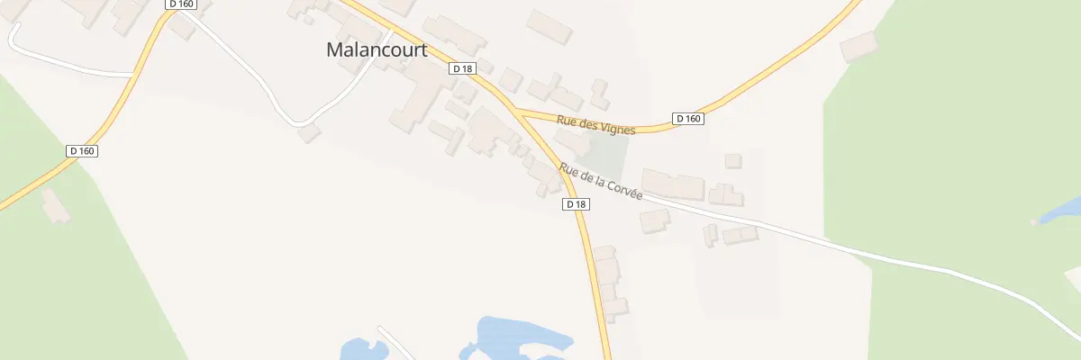 Plan du 1 Rue Principale à Malancourt