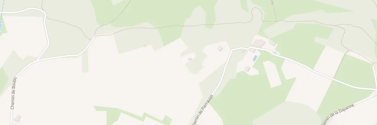 Plan du 5723 Pierravon Ouest à Bédoin