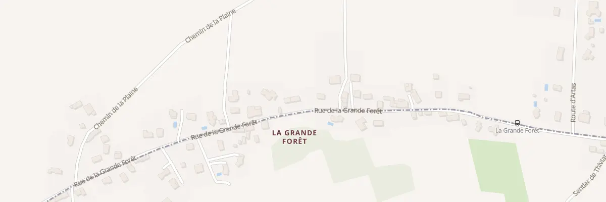 Plan du 31 Rue de la Grande Foret à Clonas-sur-Varèze