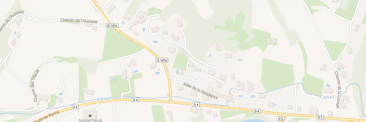 Plan du 65 Pielard à Mollans-sur-Ouvèze