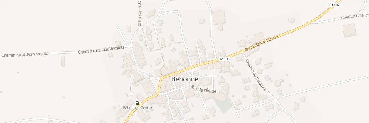 Plan du 2 Che de la Voie du Bois à Behonne