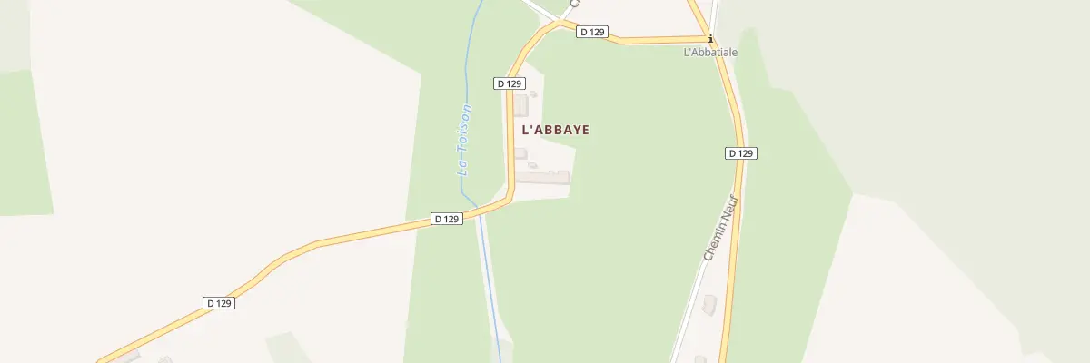 Plan du 297 Rte de l’Abbaye à Crans