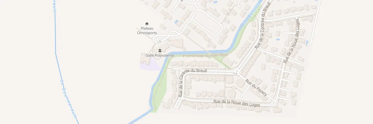 Plan du 32 Rue de la Contrée du Breuil à Bressey-sur-Tille