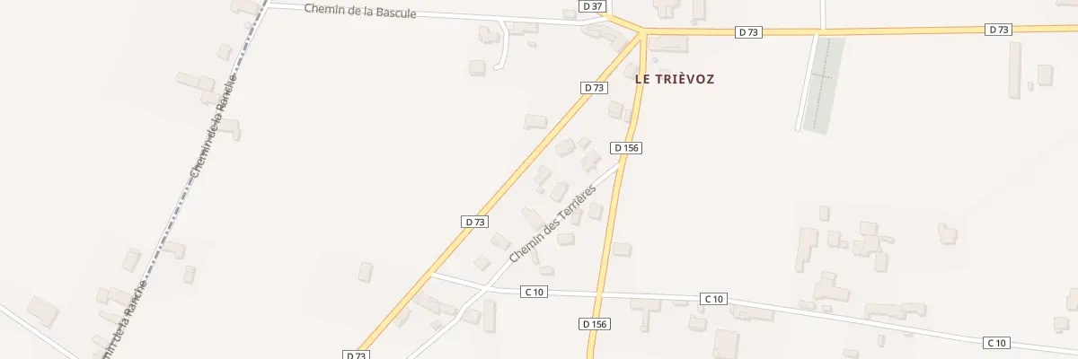Plan du 36 Che des Terrières à Penol