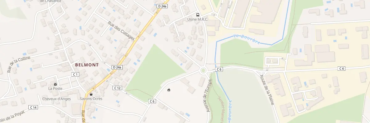 Plan du 3 Rue du Moulinage à Chavanoz