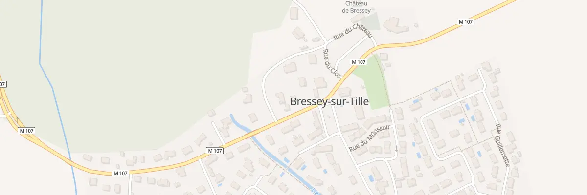 Plan du 4B Rue de Dijon à Bressey-sur-Tille