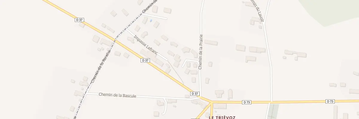 Plan du 97 Che de la Prairie à Penol