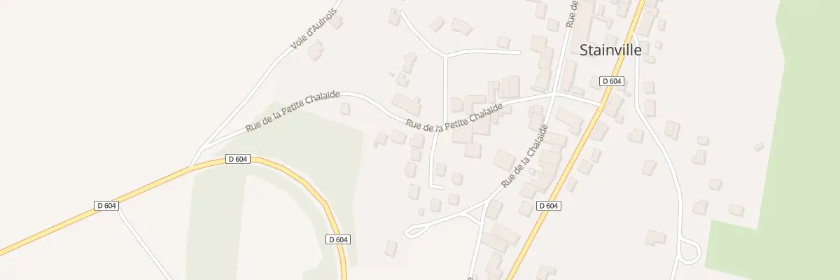Plan du 2 Lot de la Chalaide à Stainville