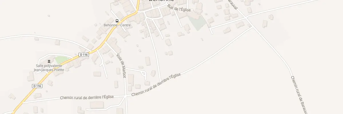 Plan du 1 Rle de l’Orme à Behonne