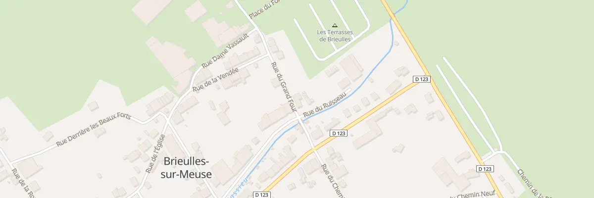 Plan du 2 Rue du Grand Four à Brieulles-sur-Meuse